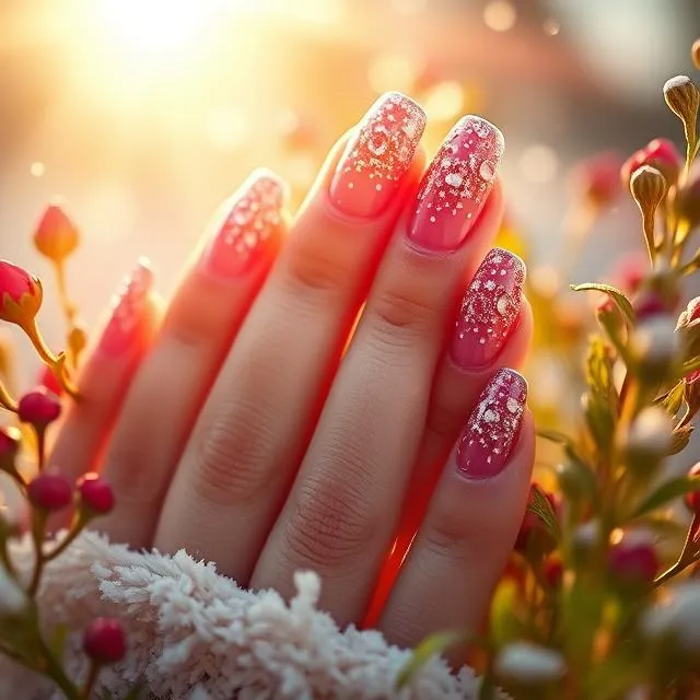 Winter Nails art and design 