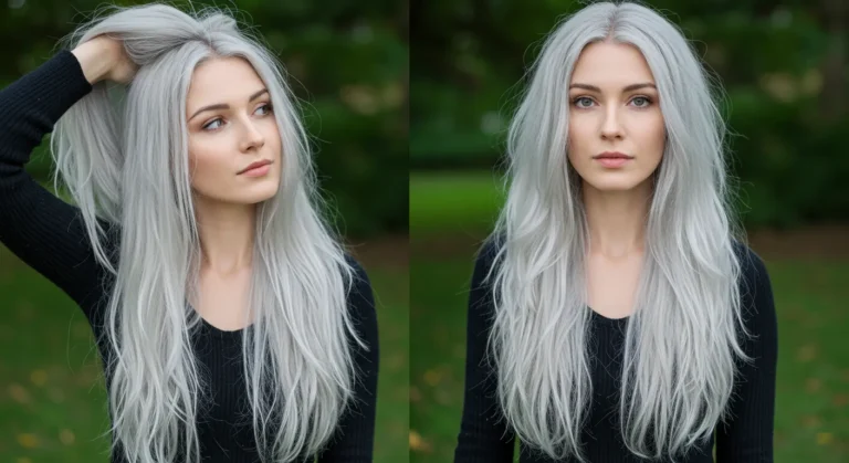 Best Grey Hair Care shine with elegent look