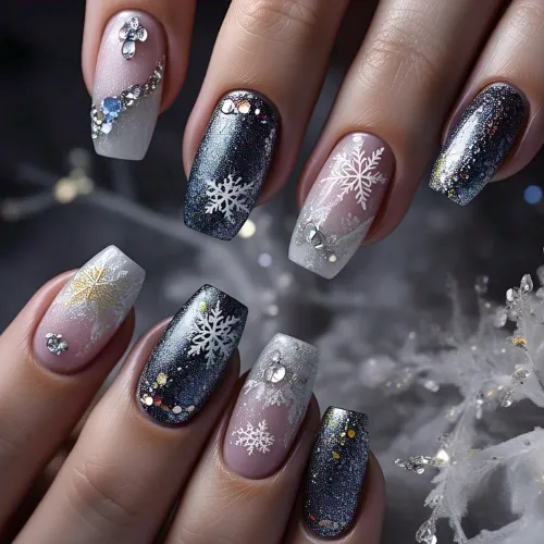 Winter Nails art and designs 