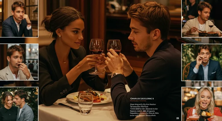 Charles with her boyfriend